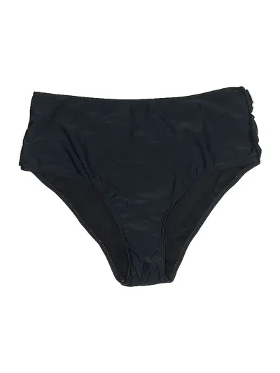 Pre-owned Unbranded Swimsuit Bottoms In Black