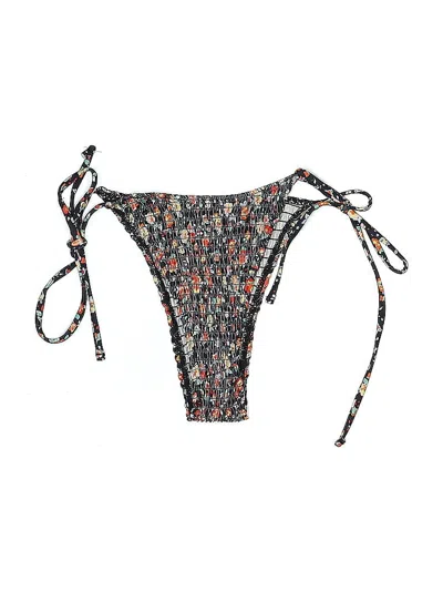 Pre-owned Unbranded Swimsuit Bottoms In Black