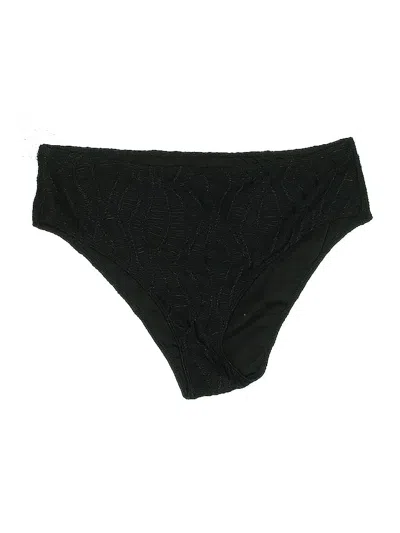 Pre-owned Unbranded Swimsuit Bottoms In Black