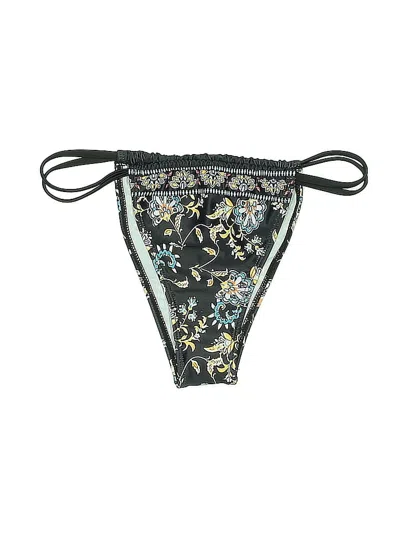 Pre-owned Unbranded Swimsuit Bottoms In Black