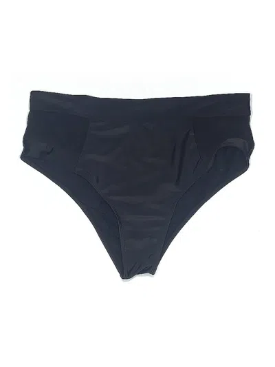 Pre-owned Unbranded Swimsuit Bottoms In Black