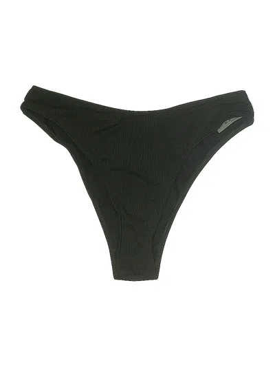 Pre-owned Unbranded Swimsuit Bottoms In Black