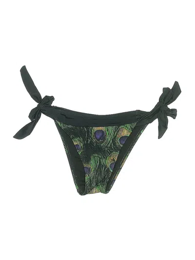 Pre-owned Unbranded Swimsuit Bottoms In Black