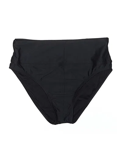 Pre-owned Unbranded Swimsuit Bottoms In Black