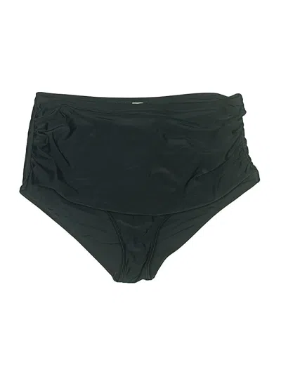 Pre-owned Unbranded Swimsuit Bottoms In Black