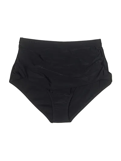 Pre-owned Unbranded Swimsuit Bottoms In Black