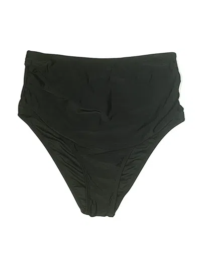 Pre-owned Unbranded Swimsuit Bottoms In Black