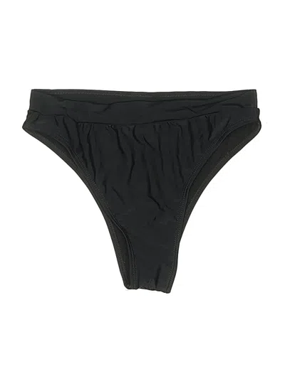 Pre-owned Unbranded Swimsuit Bottoms In Black