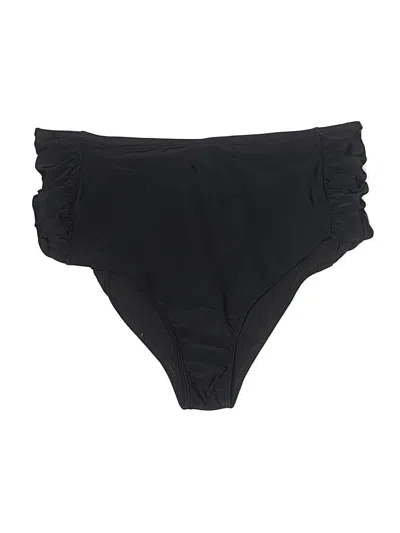 Pre-owned Unbranded Swimsuit Bottoms In Black