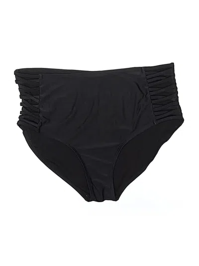 Pre-owned Unbranded Swimsuit Bottoms In Black