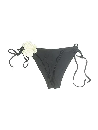 Pre-owned Unbranded Swimsuit Bottoms In Black