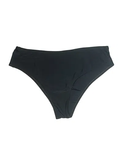 Pre-owned Unbranded Swimsuit Bottoms In Black