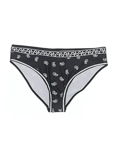 Pre-owned Unbranded Swimsuit Bottoms In Black