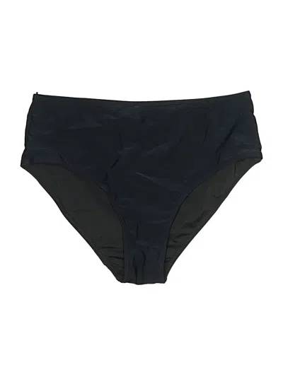 Pre-owned Unbranded Swimsuit Bottoms In Black