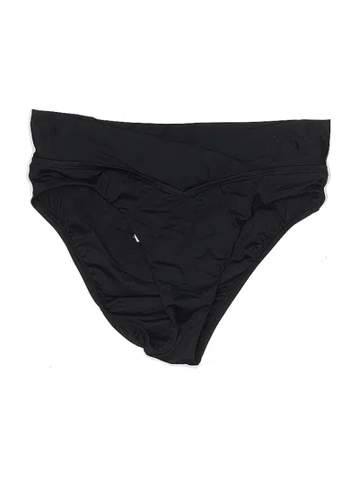Pre-owned Unbranded Swimsuit Bottoms In Black