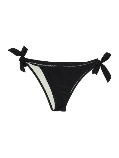 Pre-owned Unbranded Swimsuit Bottoms In Black