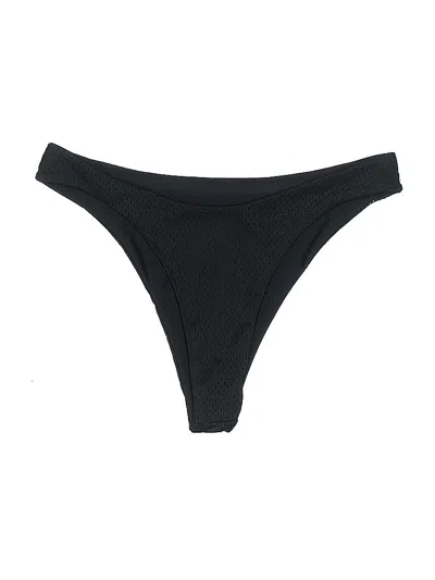 Pre-owned Unbranded Swimsuit Bottoms In Black