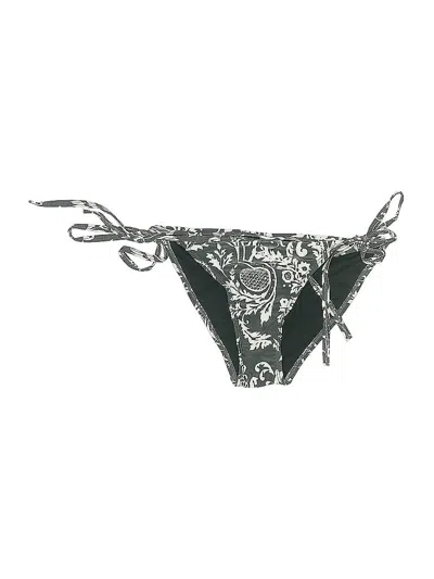 Pre-owned Unbranded Swimsuit Bottoms In Black