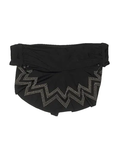 Pre-owned Unbranded Swimsuit Bottoms In Black