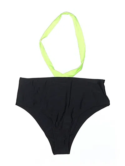 Pre-owned Unbranded Swimsuit Bottoms In Black