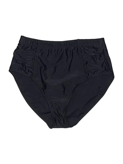Pre-owned Unbranded Swimsuit Bottoms In Black