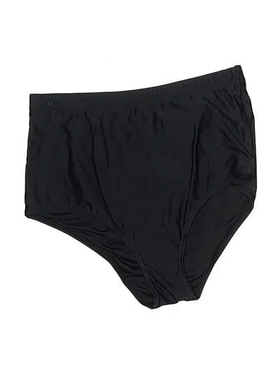 Pre-owned Unbranded Swimsuit Bottoms In Black