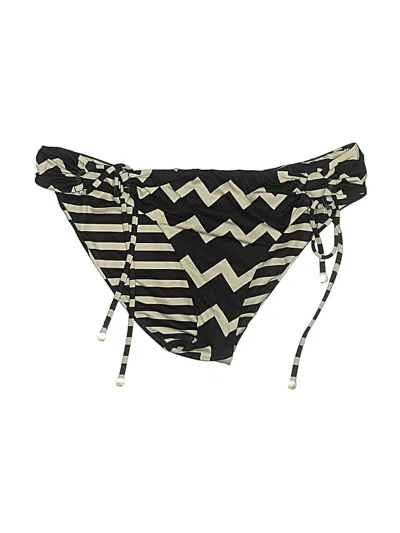 Pre-owned Unbranded Swimsuit Bottoms In Black