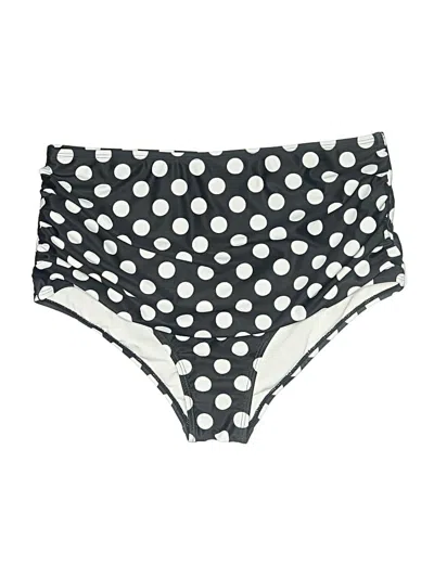 Pre-owned Unbranded Swimsuit Bottoms In Black