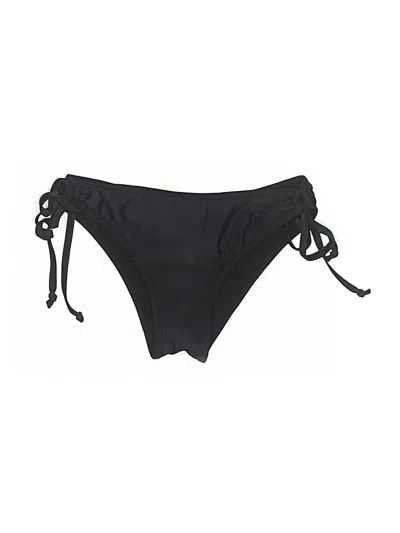 Pre-owned Unbranded Swimsuit Bottoms In Black