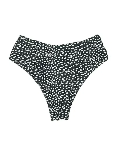 Pre-owned Unbranded Swimsuit Bottoms In Black