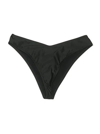 Pre-owned Unbranded Swimsuit Bottoms In Black