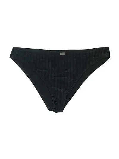 Pre-owned Unbranded Swimsuit Bottoms In Black