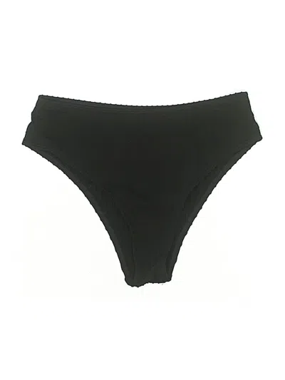 Pre-owned Unbranded Swimsuit Bottoms In Black