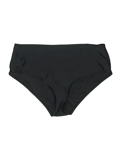 Pre-owned Unbranded Swimsuit Bottoms In Black