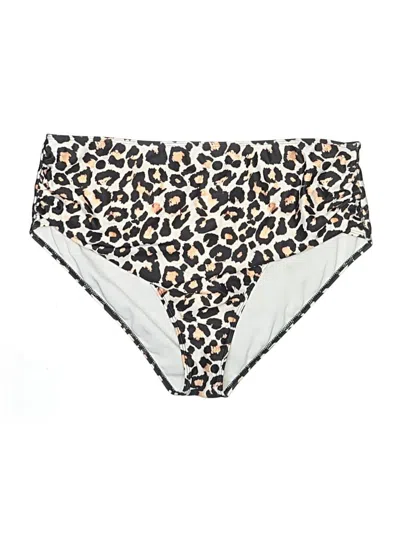 Pre-owned Unbranded Swimsuit Bottoms In Black