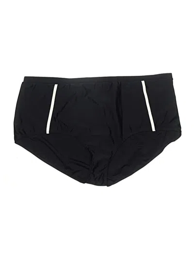 Pre-owned Unbranded Swimsuit Bottoms In Black