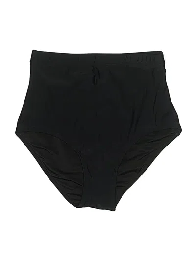 Pre-owned Unbranded Swimsuit Bottoms In Black