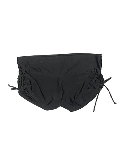 Pre-owned Unbranded Swimsuit Bottoms In Black
