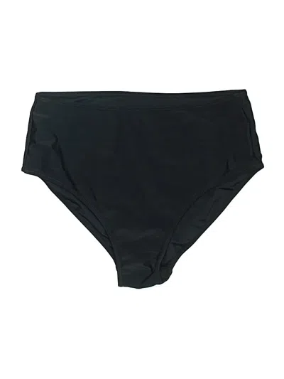 Pre-owned Unbranded Swimsuit Bottoms In Black