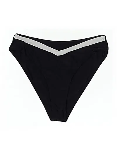 Pre-owned Unbranded Swimsuit Bottoms In Black
