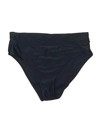 Pre-owned Unbranded Swimsuit Bottoms In Black