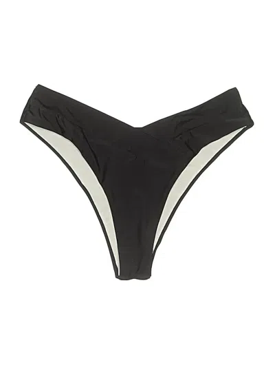 Pre-owned Unbranded Swimsuit Bottoms In Black