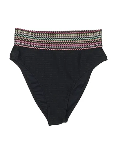Pre-owned Unbranded Swimsuit Bottoms In Black
