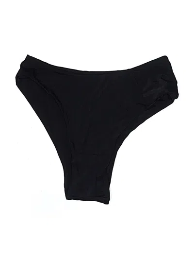 Pre-owned Unbranded Swimsuit Bottoms In Black