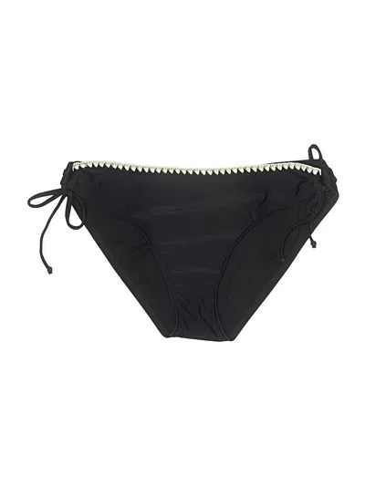 Pre-owned Unbranded Swimsuit Bottoms In Black