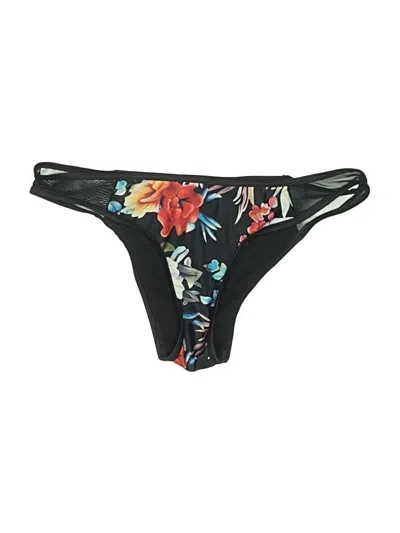 Pre-owned Unbranded Swimsuit Bottoms In Black