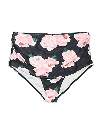 Pre-owned Unbranded Swimsuit Bottoms In Black
