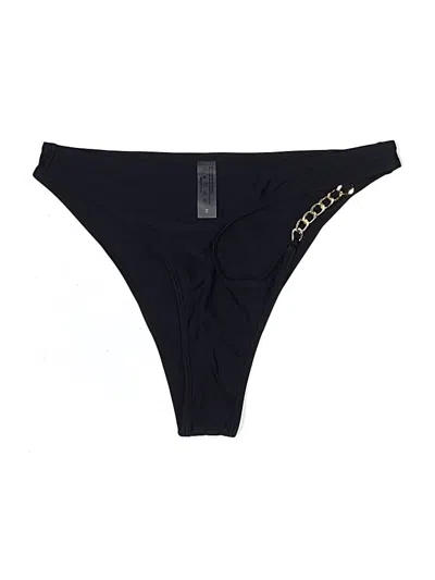 Pre-owned Unbranded Swimsuit Bottoms In Black