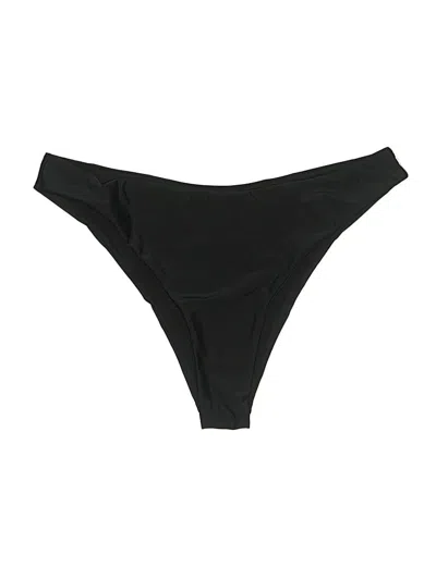 Pre-owned Unbranded Swimsuit Bottoms In Black
