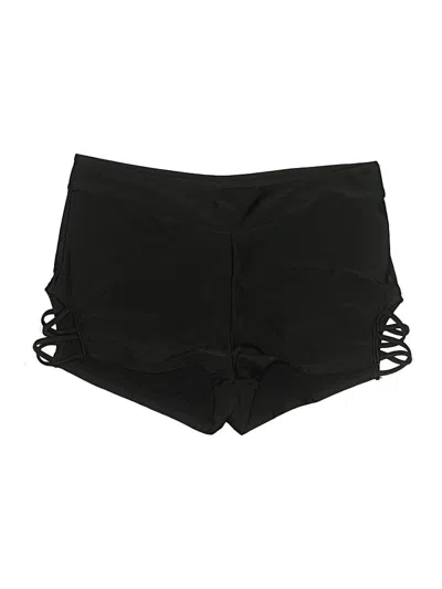 Pre-owned Unbranded Swimsuit Bottoms In Black